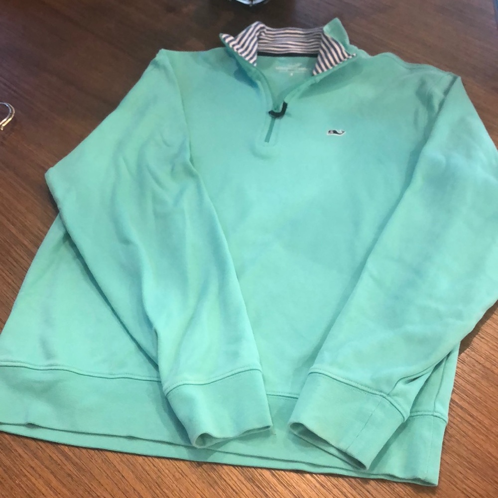 Vineyard Vines men’s Sz S green pullover